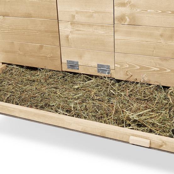 Poulailler bois XXL avec pondoir, rampe, perchoir et toit bitumé - ID Market - Image 8
