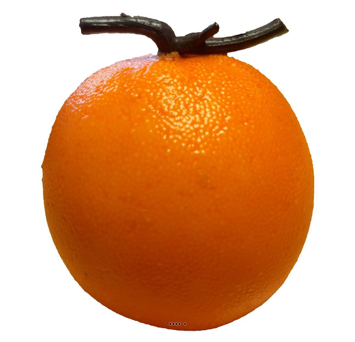 Artificielles - Orange artificielle L 8cm, 125g et D 8 cm avec lesté superbe de réalisme - Imagen 1