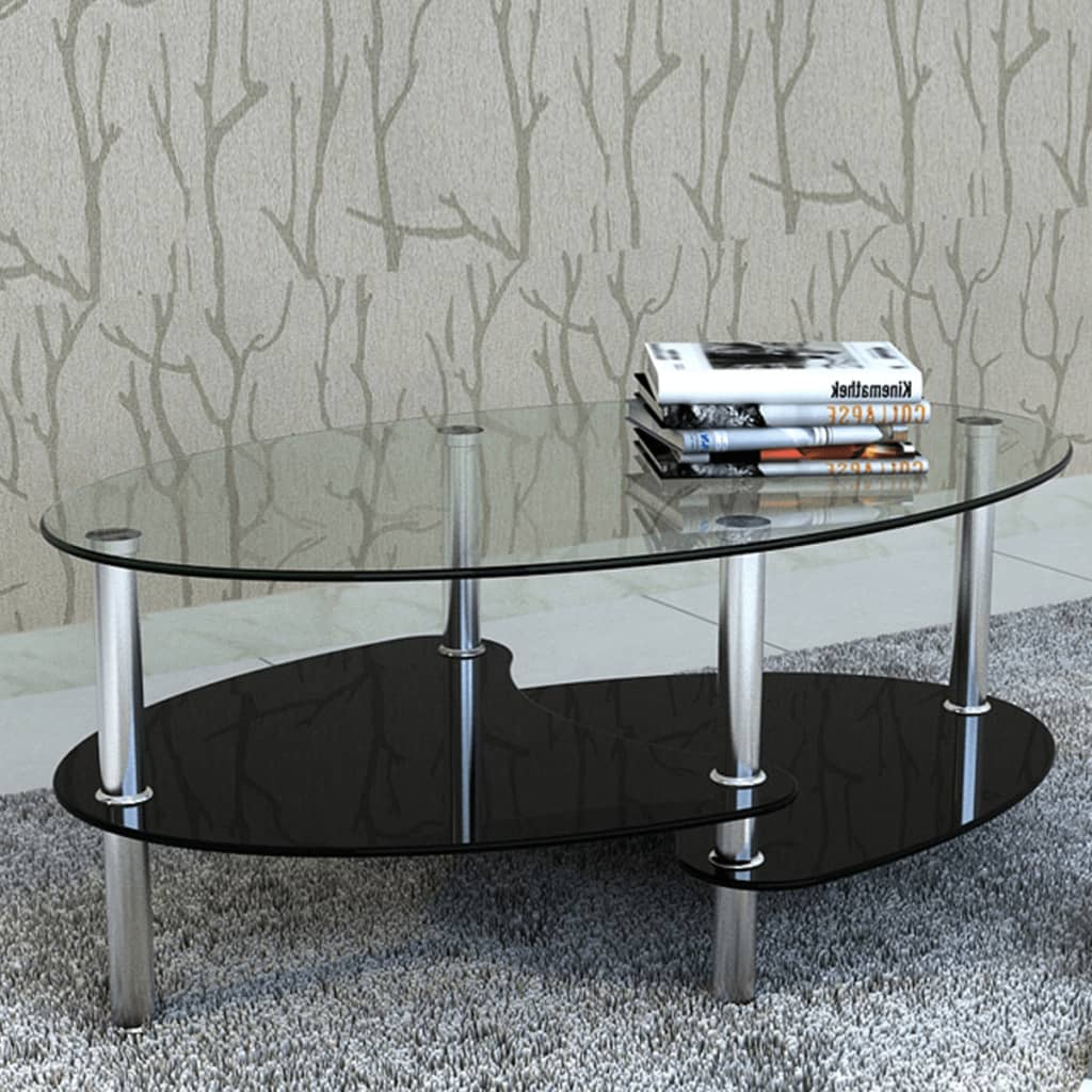 Vidaxl - Table basse avec design exclusif Noir - vidaXL - Imagen 2