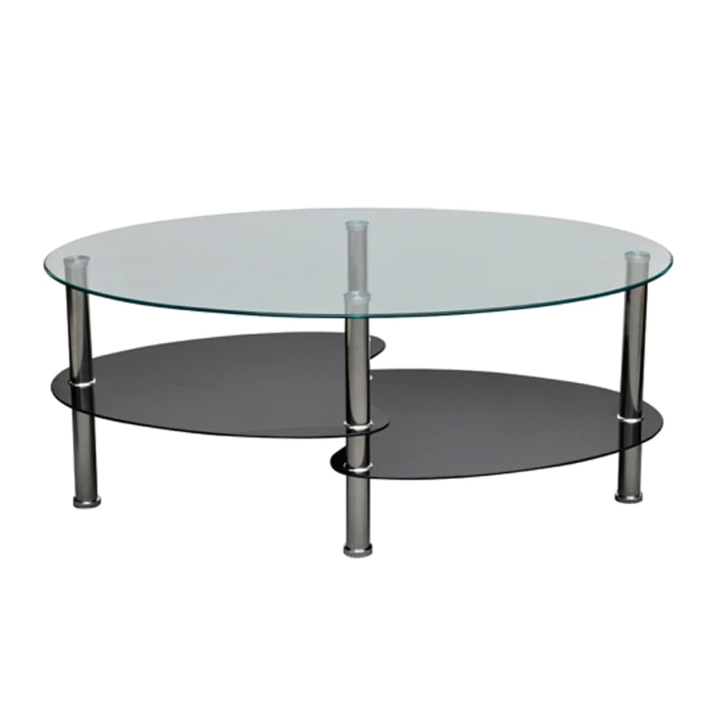 Vidaxl - Table basse avec design exclusif Noir - vidaXL - Imagen 1