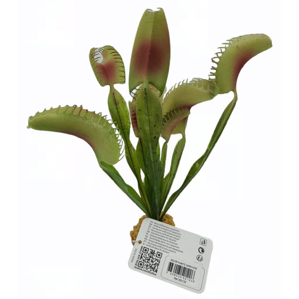 Zolux - Plante carnivore artificielle, décoration aquarium, H 21 cm - Image 5