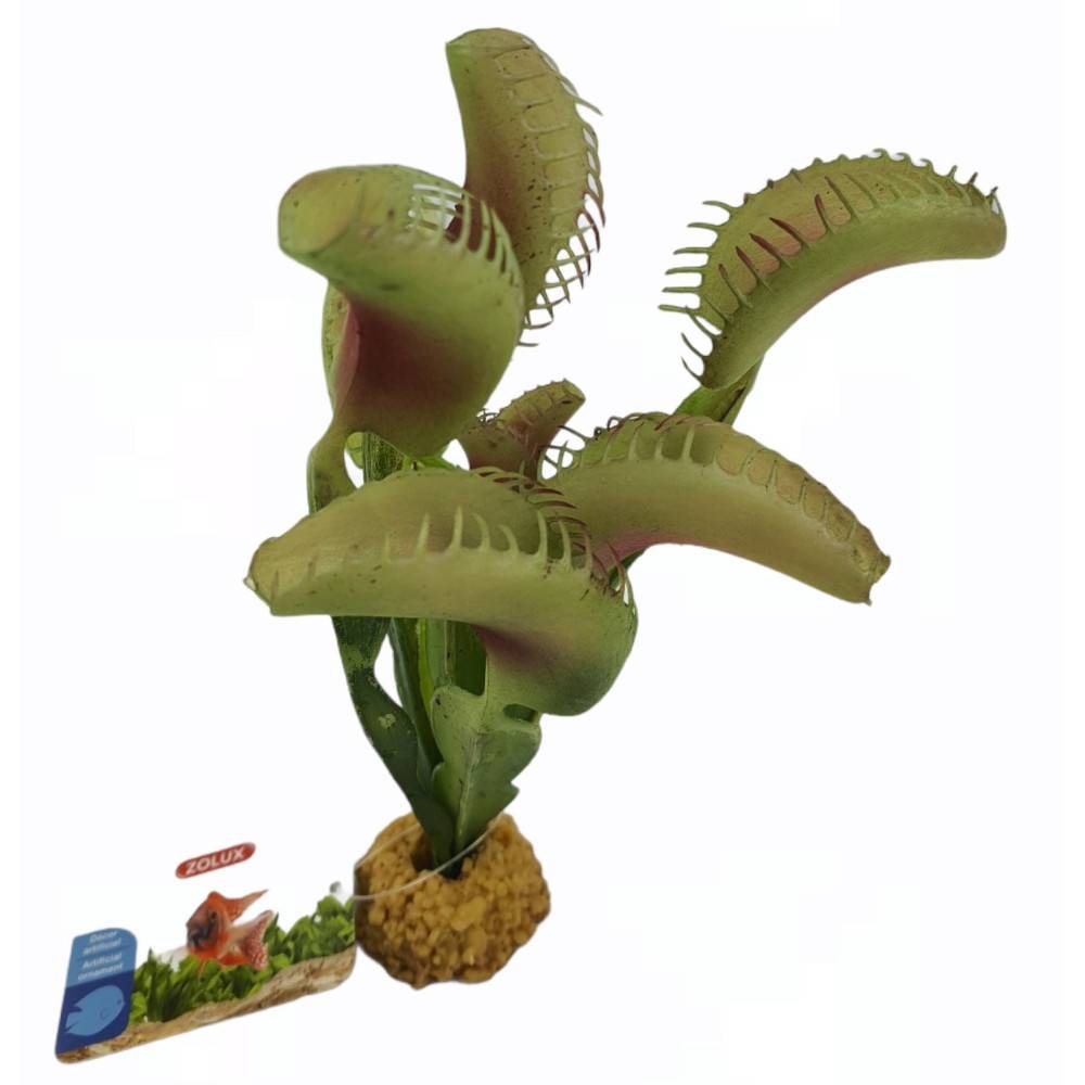 Zolux - Plante carnivore artificielle, décoration aquarium, H 21 cm - Imagen 6
