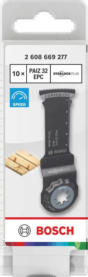 Lame pour coupe plongeante PRO PAIZ 32 EPC BOSCH - Boite de 10 - 2608669277 - Image 2
