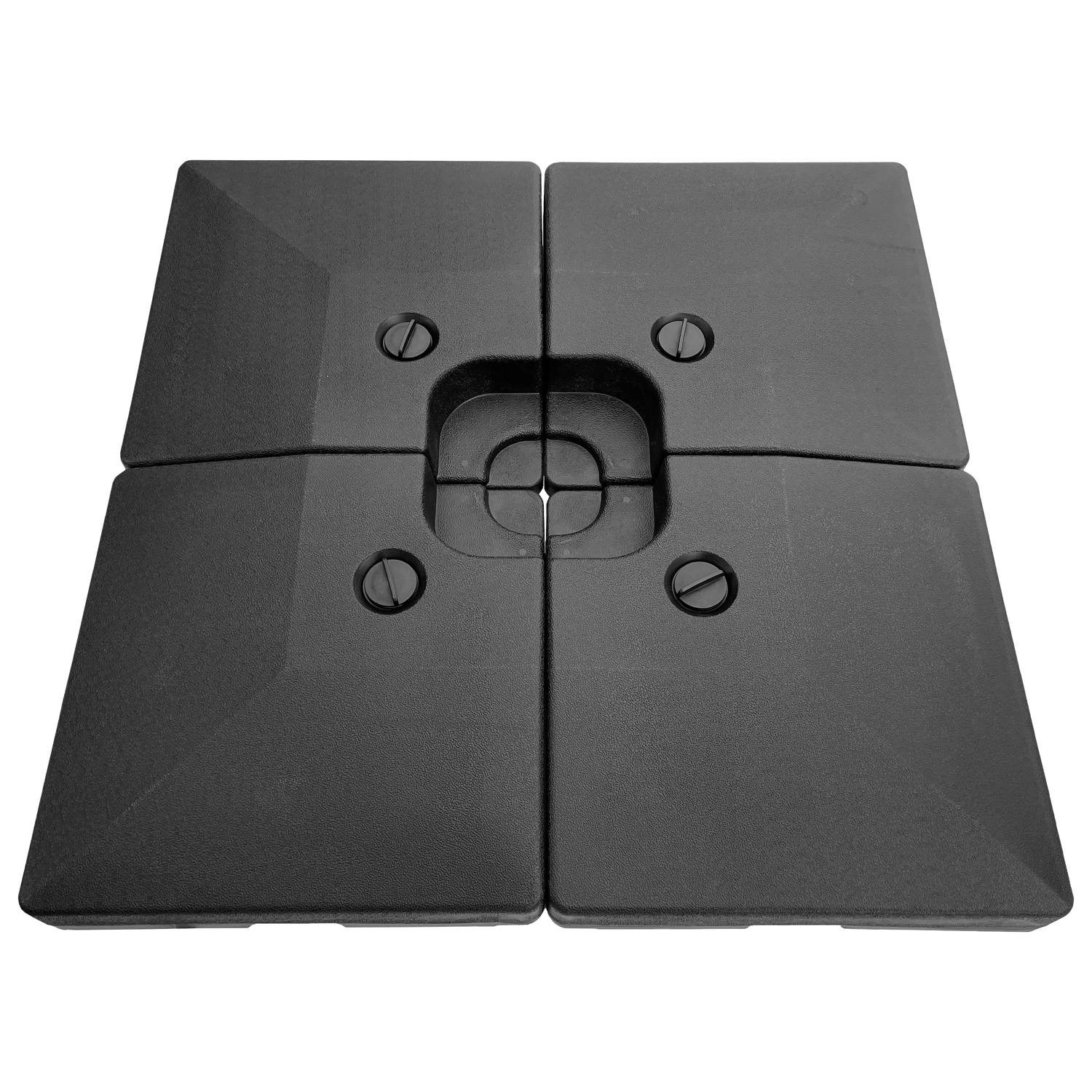 Lot de 4 dalles carrées CROZON - HAPPY GARDEN - Imagen 1