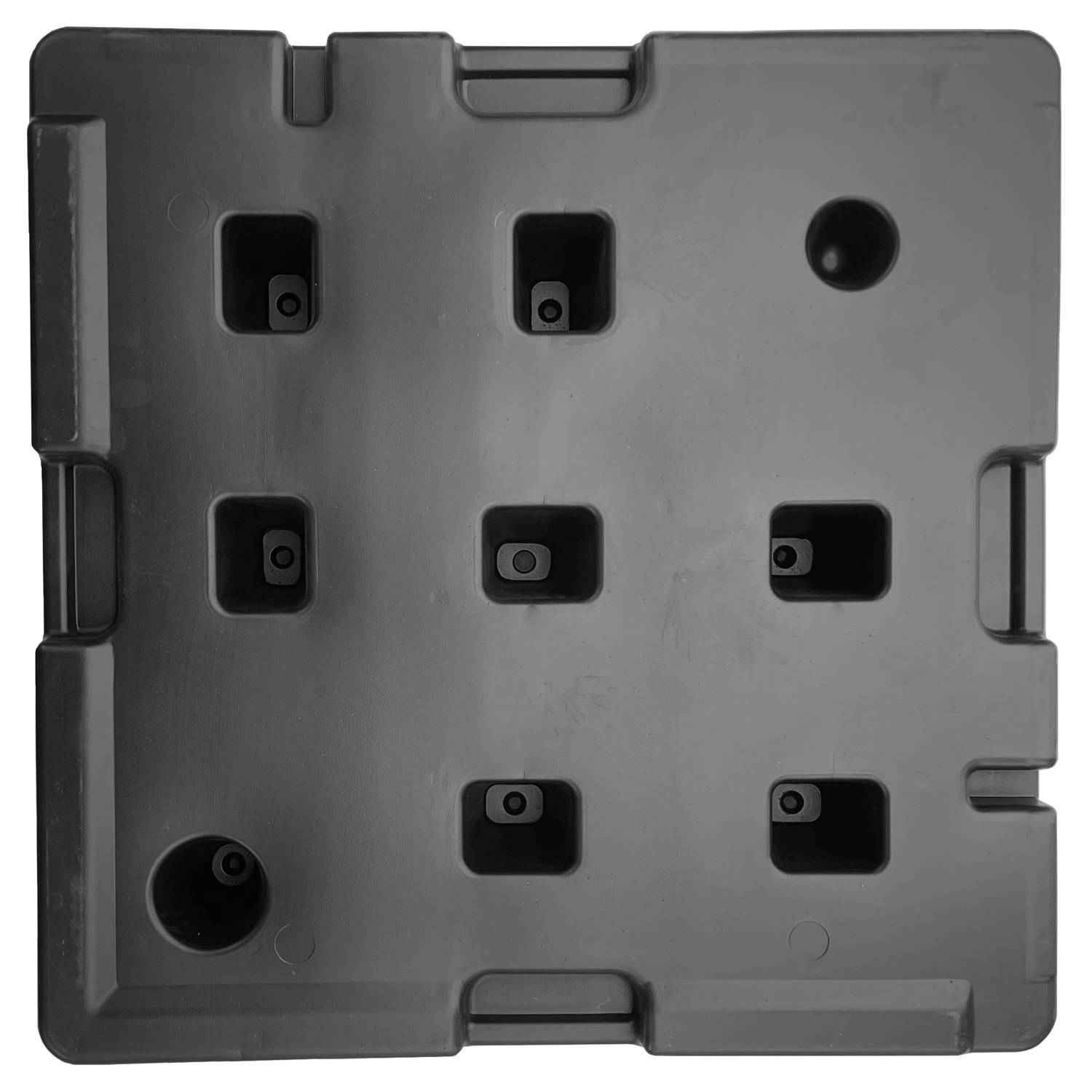 Lot de 4 dalles carrées CROZON - HAPPY GARDEN - Imagen 4