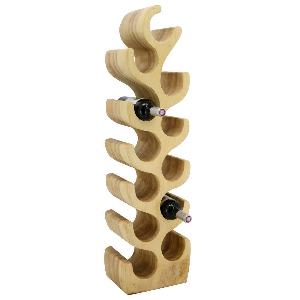 Aubry Gaspard - Porte-bouteilles design en bois de suar - Imagen 2