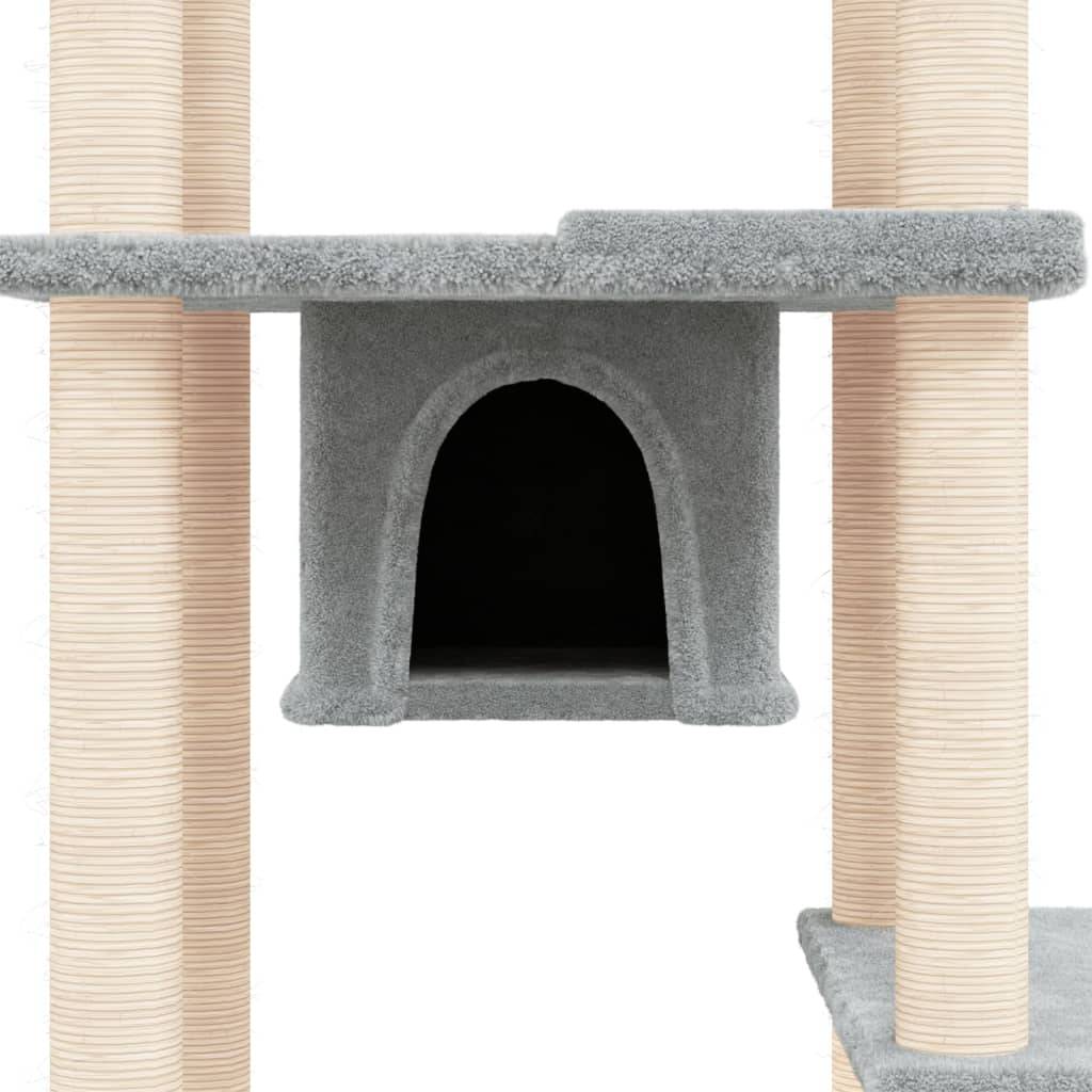 Arbre à chat  Gudland Naturel  78 X 52 X 176 cm  - P87209N - Image 6