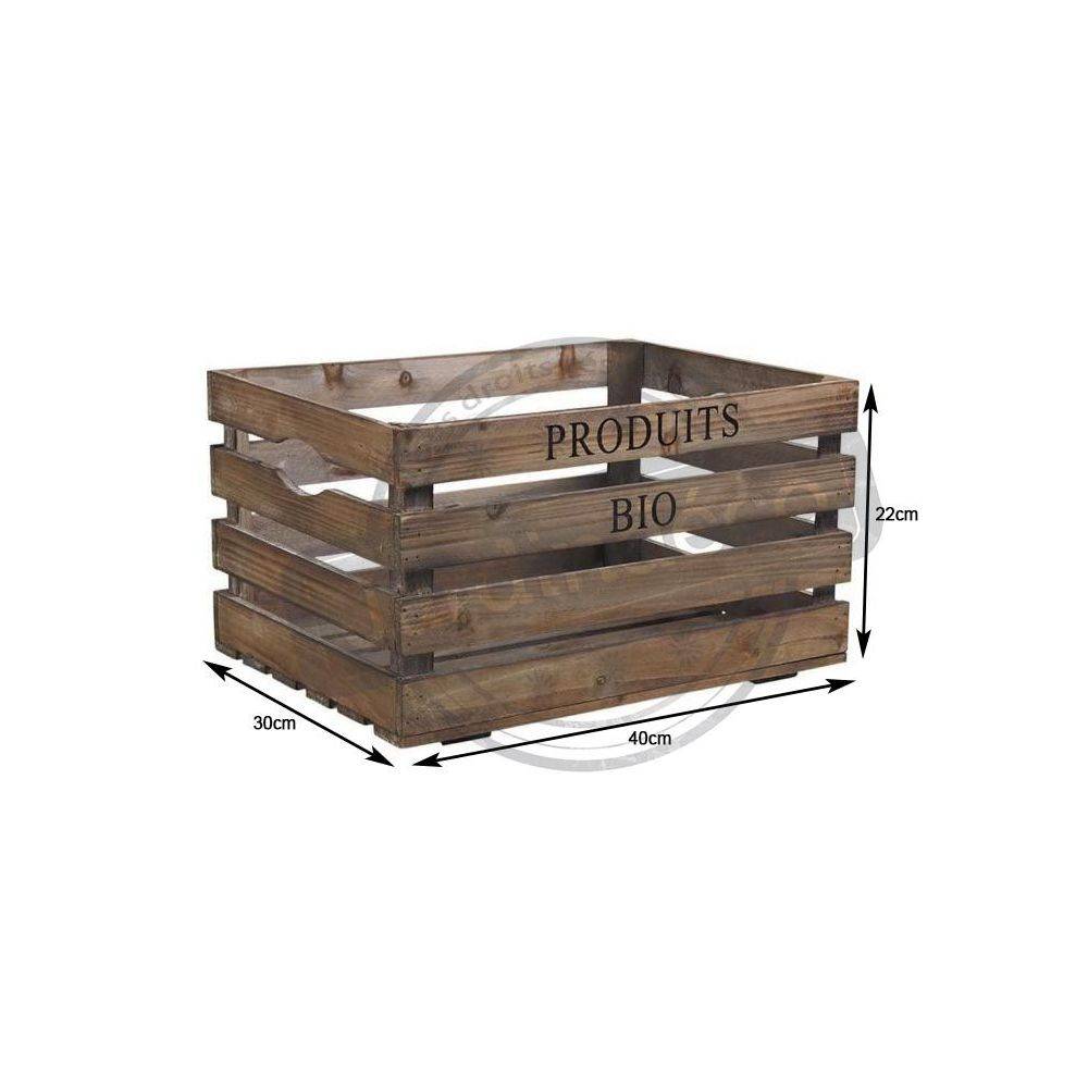 Aubry Gaspard - Caisse en bois Produits bio - Imagen 2