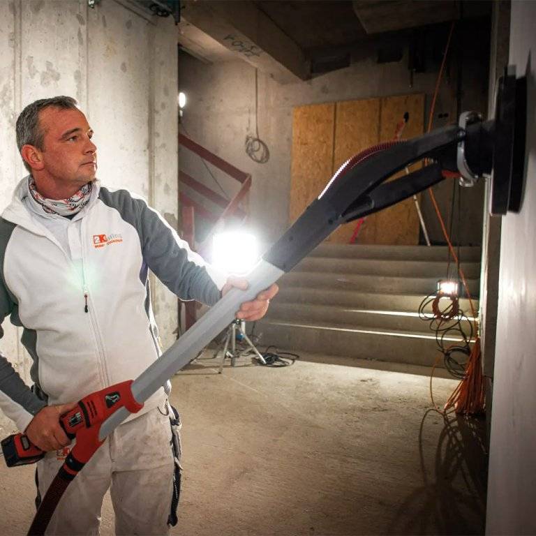 Ensemble de ponçage sur batterie - Giraffe GE MH 18.0-EC + aspirateur VC 2 L MC HIP 18.0-EC avec batteries + chargeur - FLEX - 920395 - Imagen 3