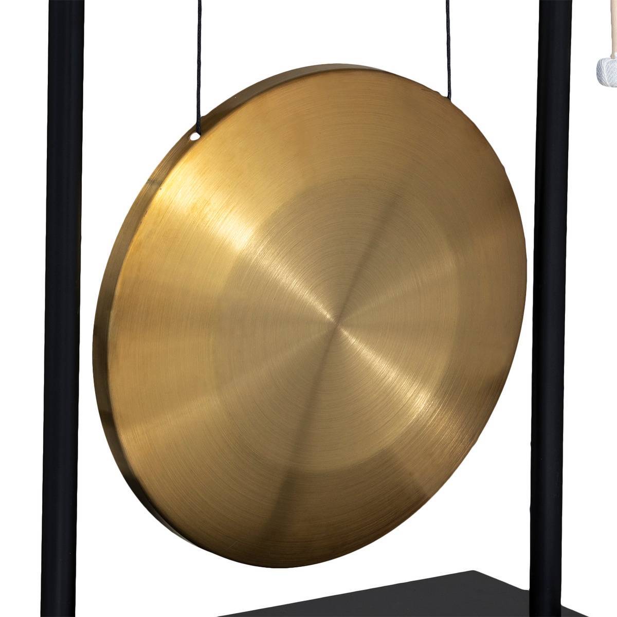 Atmosphera - Gong Toa H.69,5cm métal et bois - Atmosphera Créateur d'intérieur - Imagen 3
