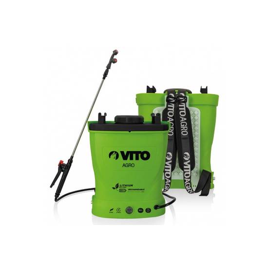 Kit 18 pièces Lance + Buses de Pulvérisateur Spécial Produits Corrosifs Accessoires Pulvérisateur Batterie 16L VITO - Imagen 4