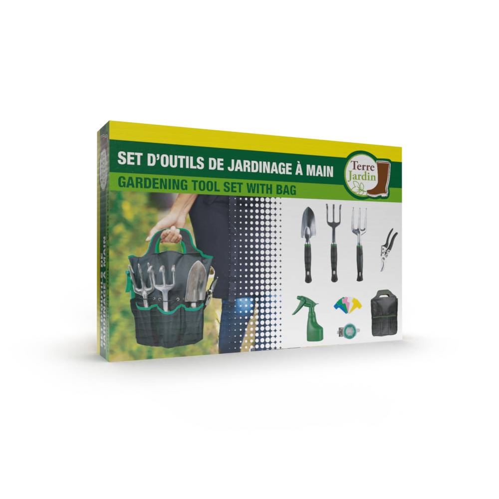 Kit d'outils de jardinage - ensemble de 8 pièces - Imagen 3