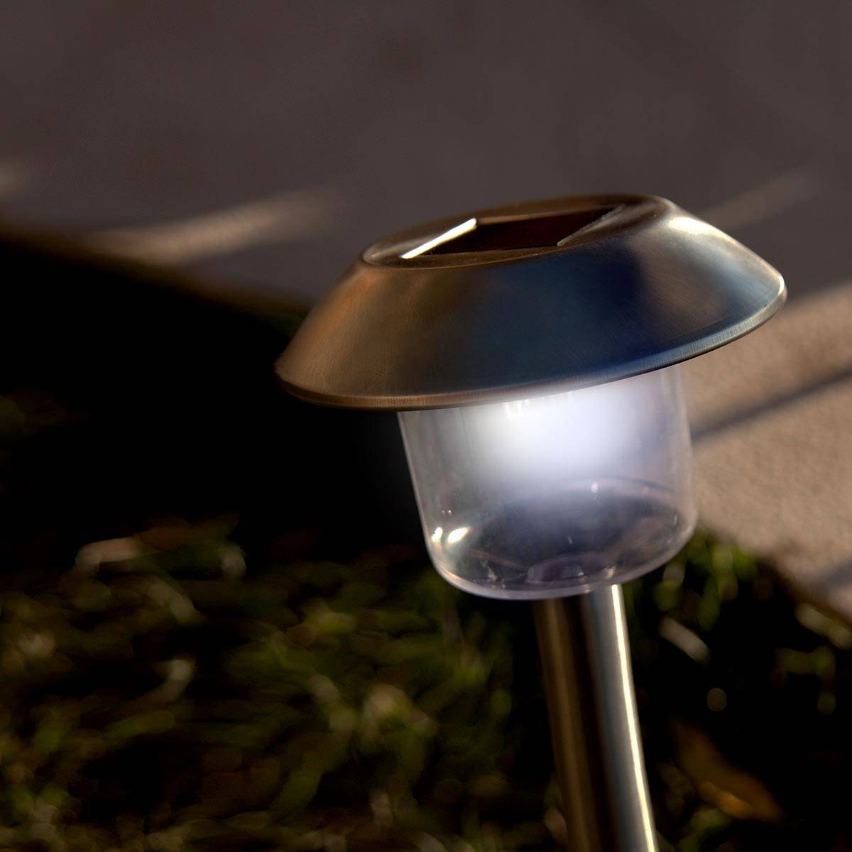 Lumisky - 8 Balises solaires à planter ALESIA H39cm - Imagen 2