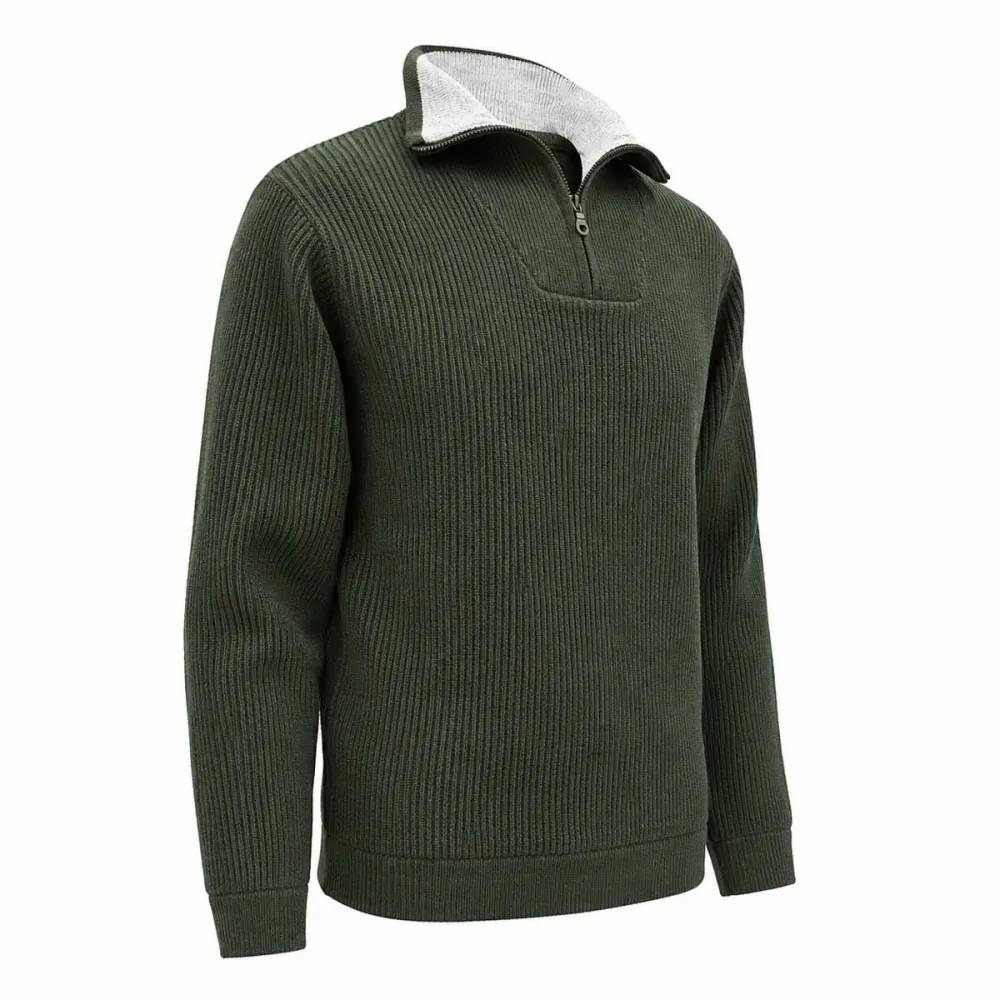 Pull col camionneur kaki Lorry taille S à 3XL  Taille 2XL - Image 9