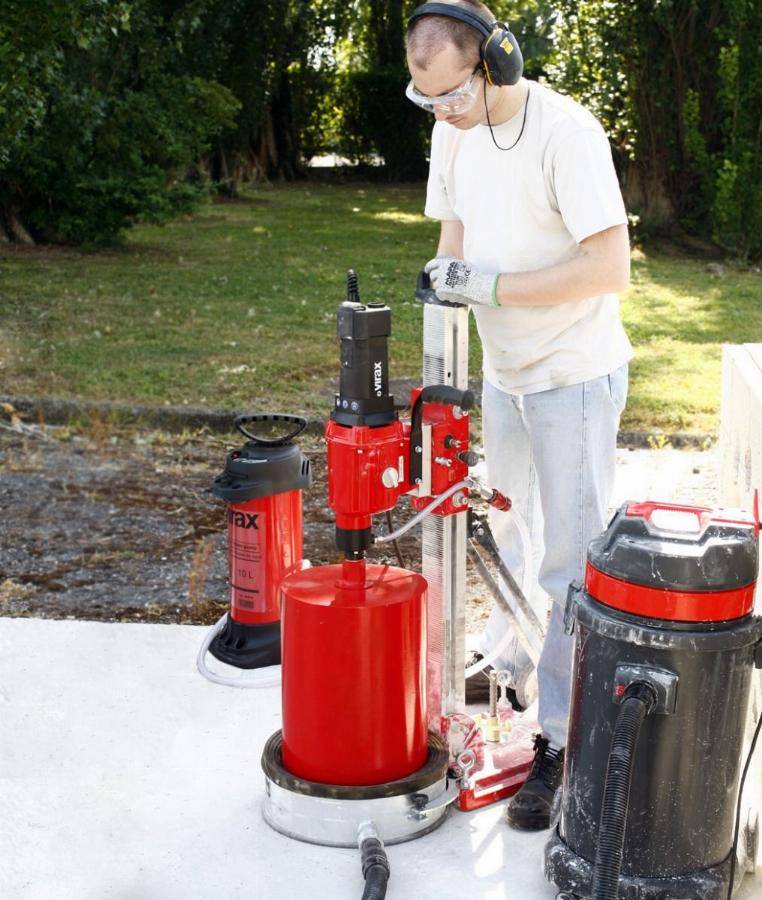 Carotteuse V 350 avec bâti VIRAX - 50130 - Imagen 2