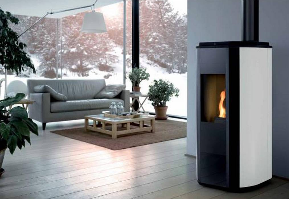Supra - Poêle à granulés de bois 5.5kw blanc/noir MAEL5BLANC Supra - Imagen 3