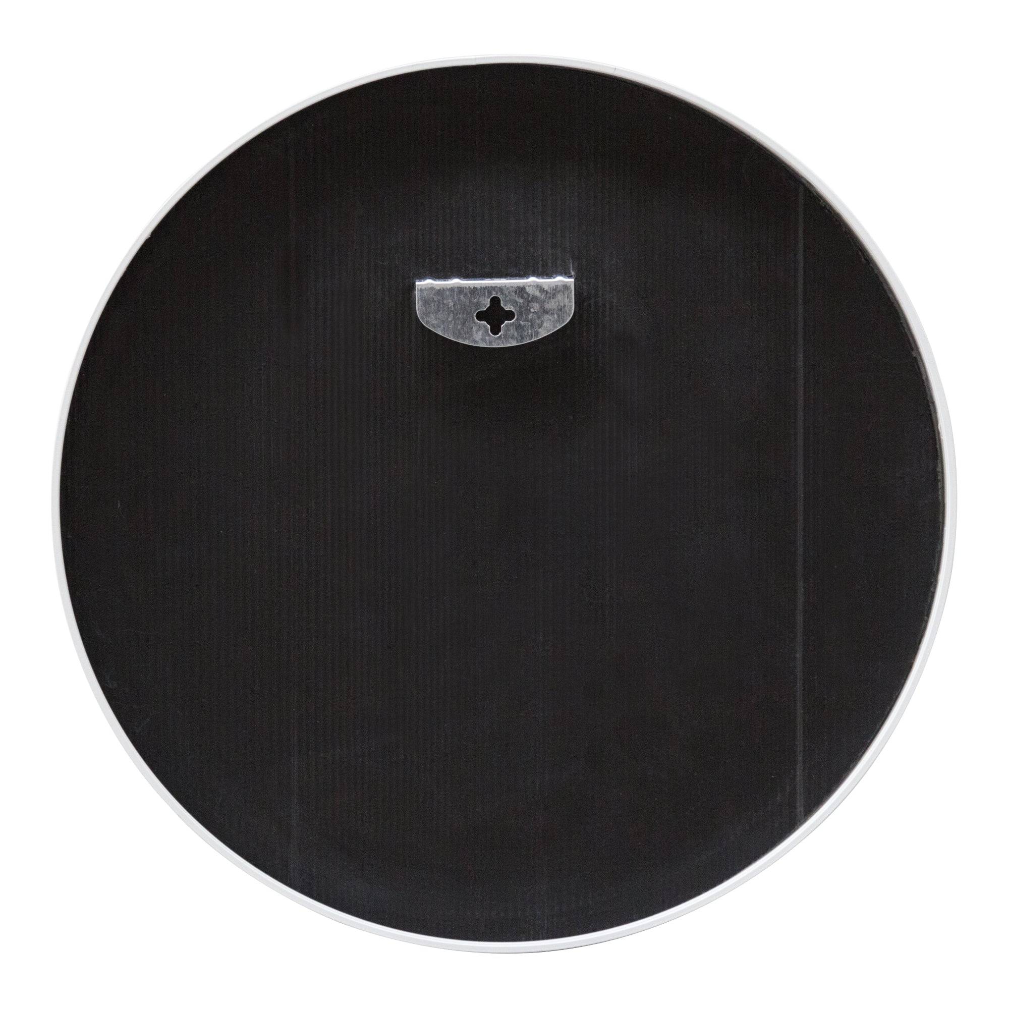 Helloshop26 - Miroir mural rond diamètre 50 cm blanc - Imagen 3