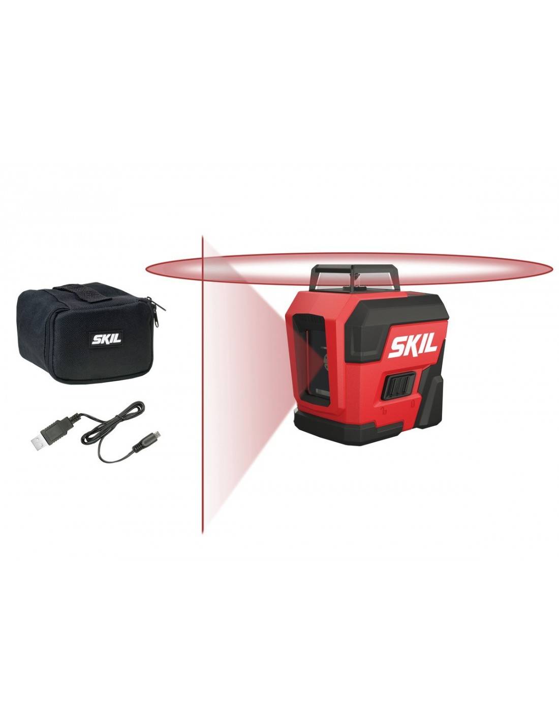 Skil Niveau Laser 360 Auto-nivellement, Ligne Horizontale Et Verticale 360° - Skil