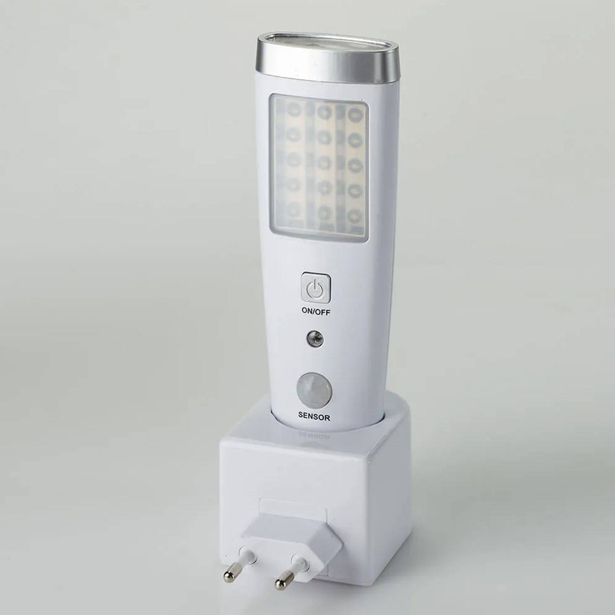 Lampe Torche LED Détecteur De Mouvement - 15 LED Puissantes 5 LED Poche Rechargeable Sur Socle Sécurité Escaliers Couloirs Maison - Image 6