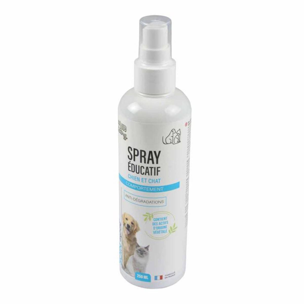 Love Story - Spray Éducatif pour Chien & Chat "Soin Expert" 250ml Blanc