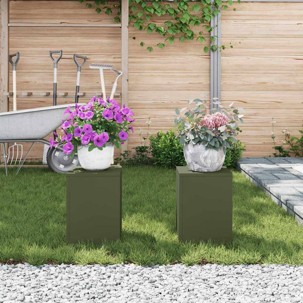 Support plante  Prolenta Vert  24 X 24 X 35 cm  - P95039V - Image 4