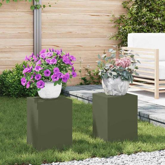 Support plante Prolenta Vert 24 X 24 X 35 cm - P95039V - Image 1
