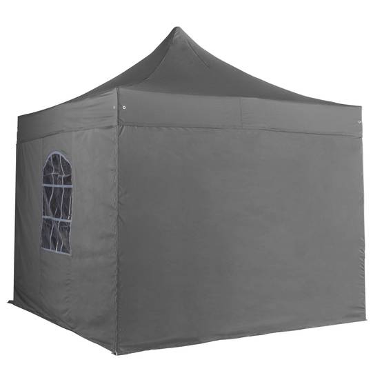 Oviala - Mur plein pour tente pliante PRO+ 50MM en 3m gris - Oviala - Imagen 1