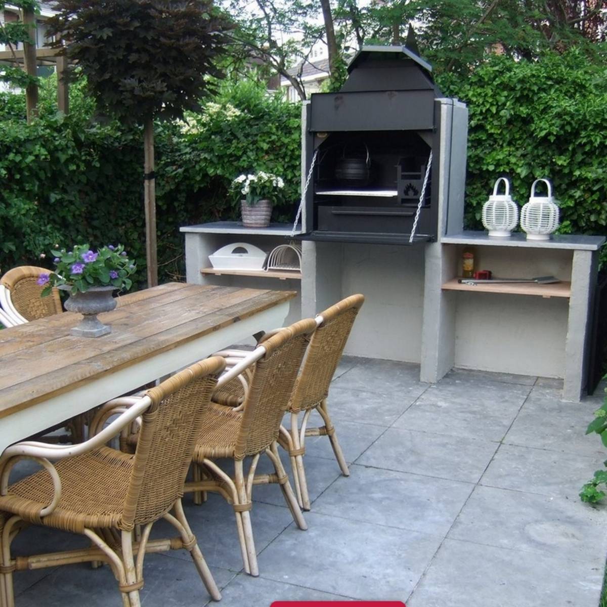 Braai - Barbecue bois encastrable BI800 - Image 2