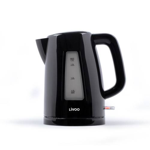Livoo - Bouilloire électrique sans fil 1.7 L noire - Imagen 2