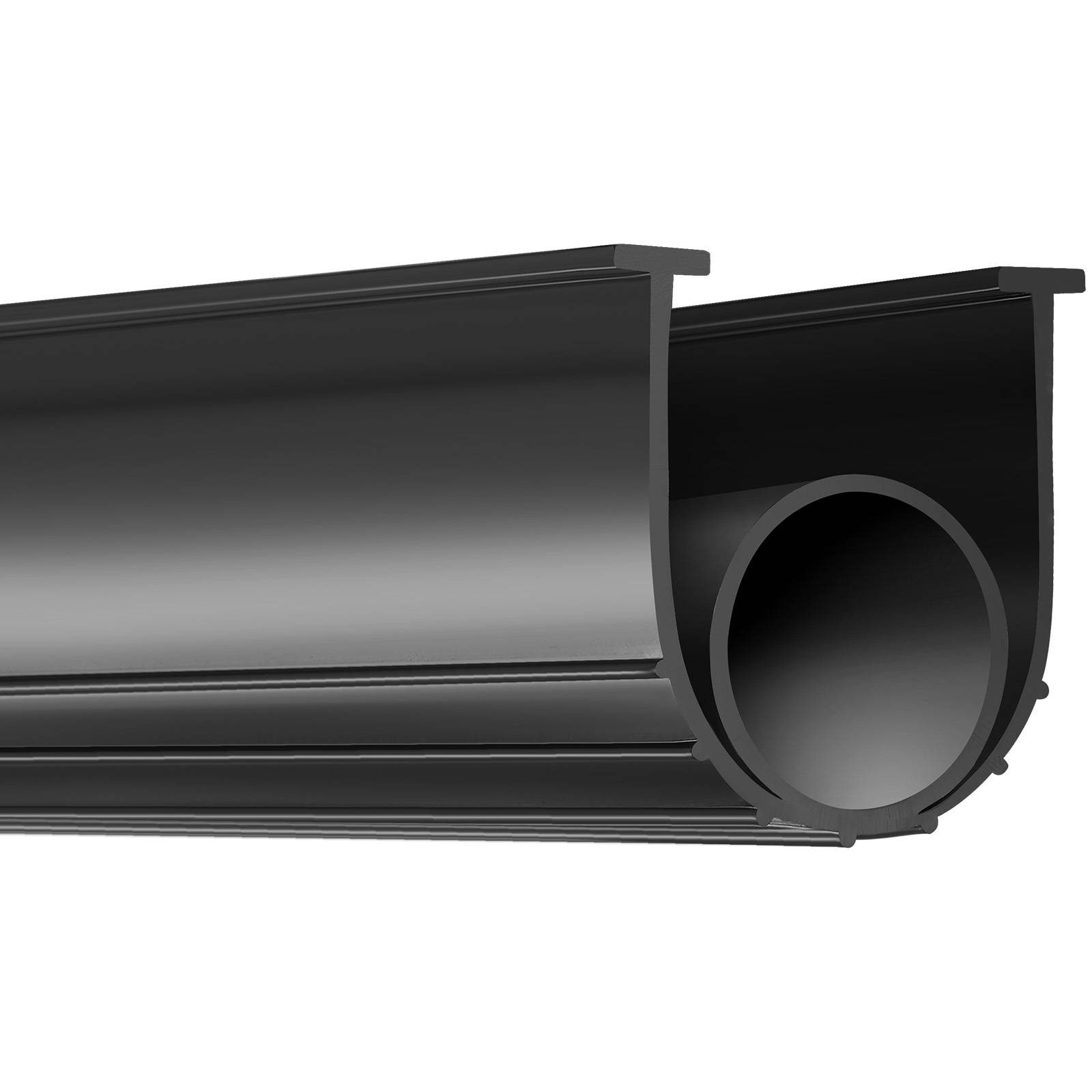 Vevor - VEVOR Joint porte garage 4.8m, caoutchouc 10cm, T 8mm, étanchéité vent pluie, sectionnelle. - Image 1
