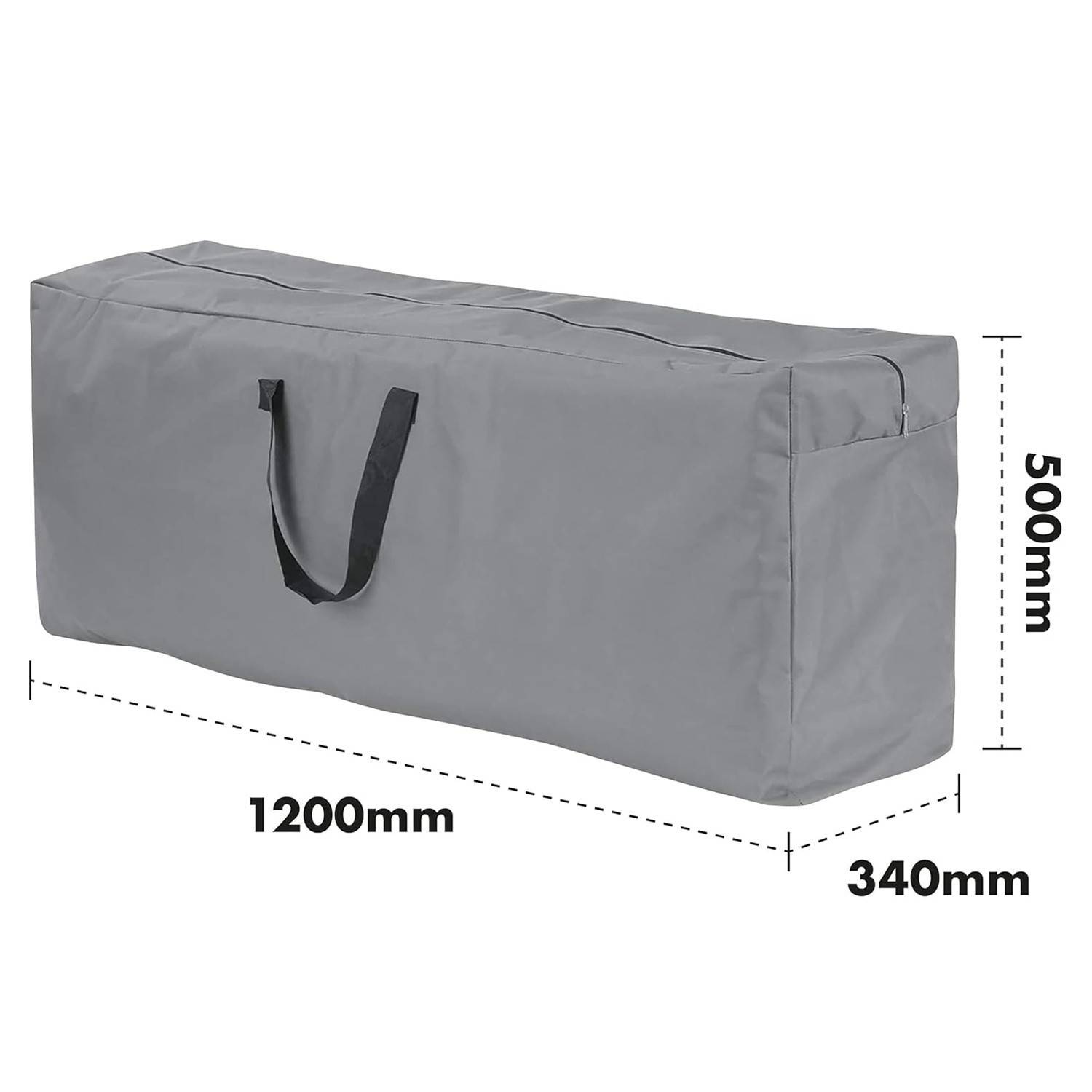 Sac de rangement pour coussins de jardin avec poignées de transport - St Helens Home and Garden GH380 - Image 3