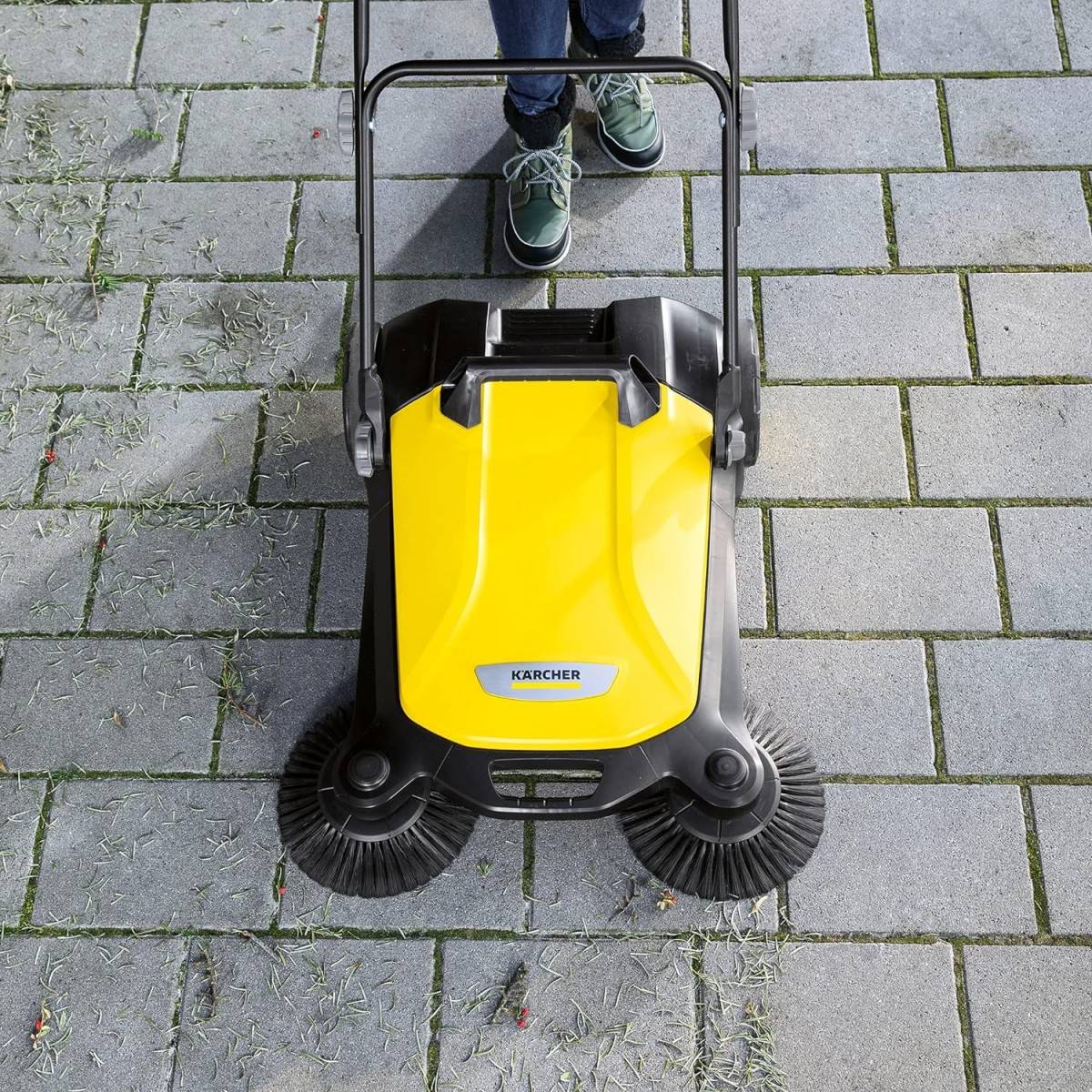 Kärcher - Balayeuse Mecanique 2 Brosses Balayeuse manuelle Bac 20 Litres TWIN KARCHER - Imagen 10