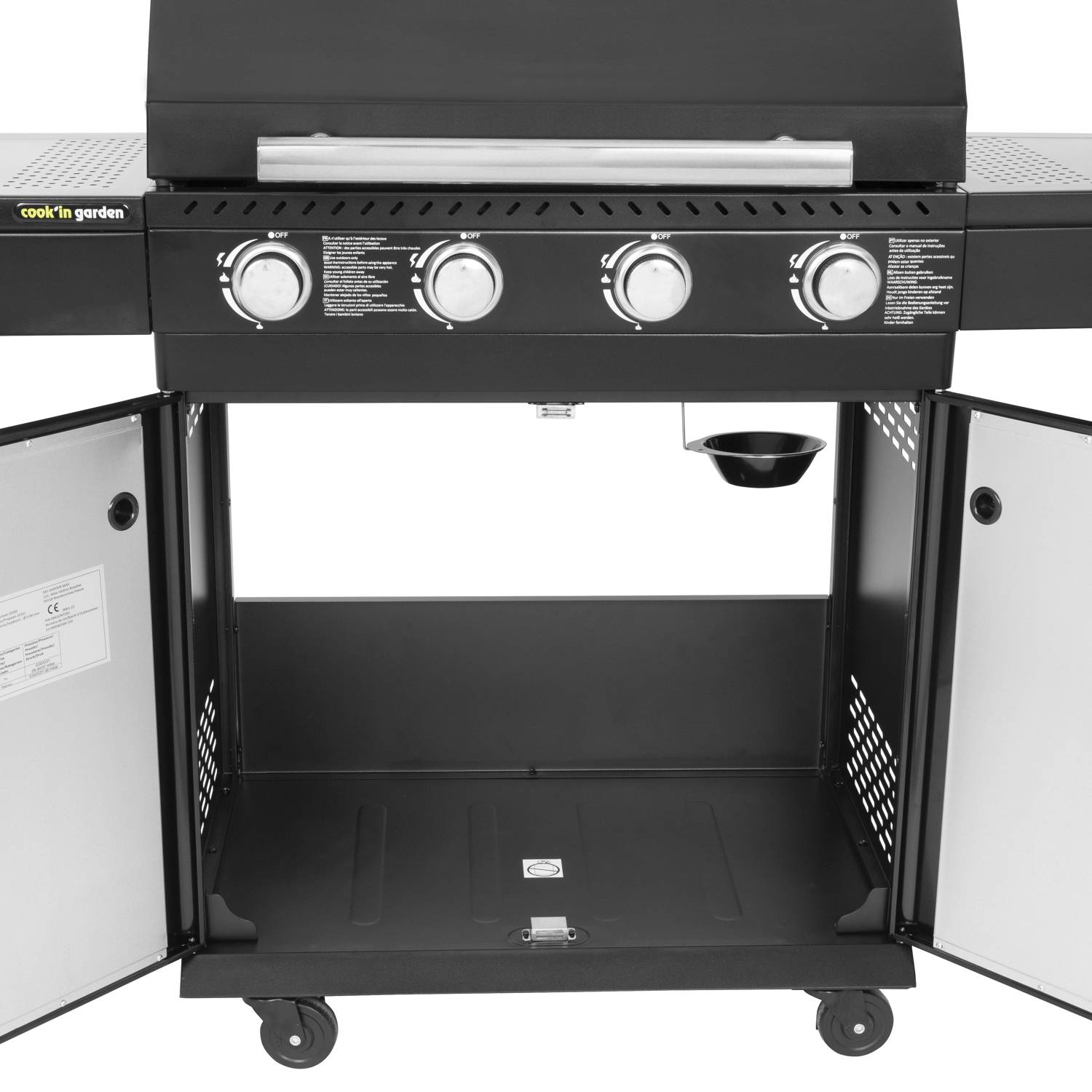 Cook in Garden - Cuisine extérieure modulable FYRA - 4 brûleurs - COOK'IN GARDEN - Imagen 5