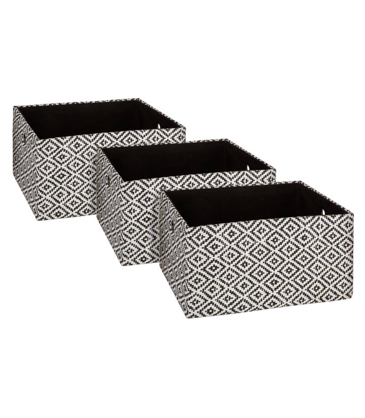 Set de 3 Paniers de rangement déco - Imagen 1