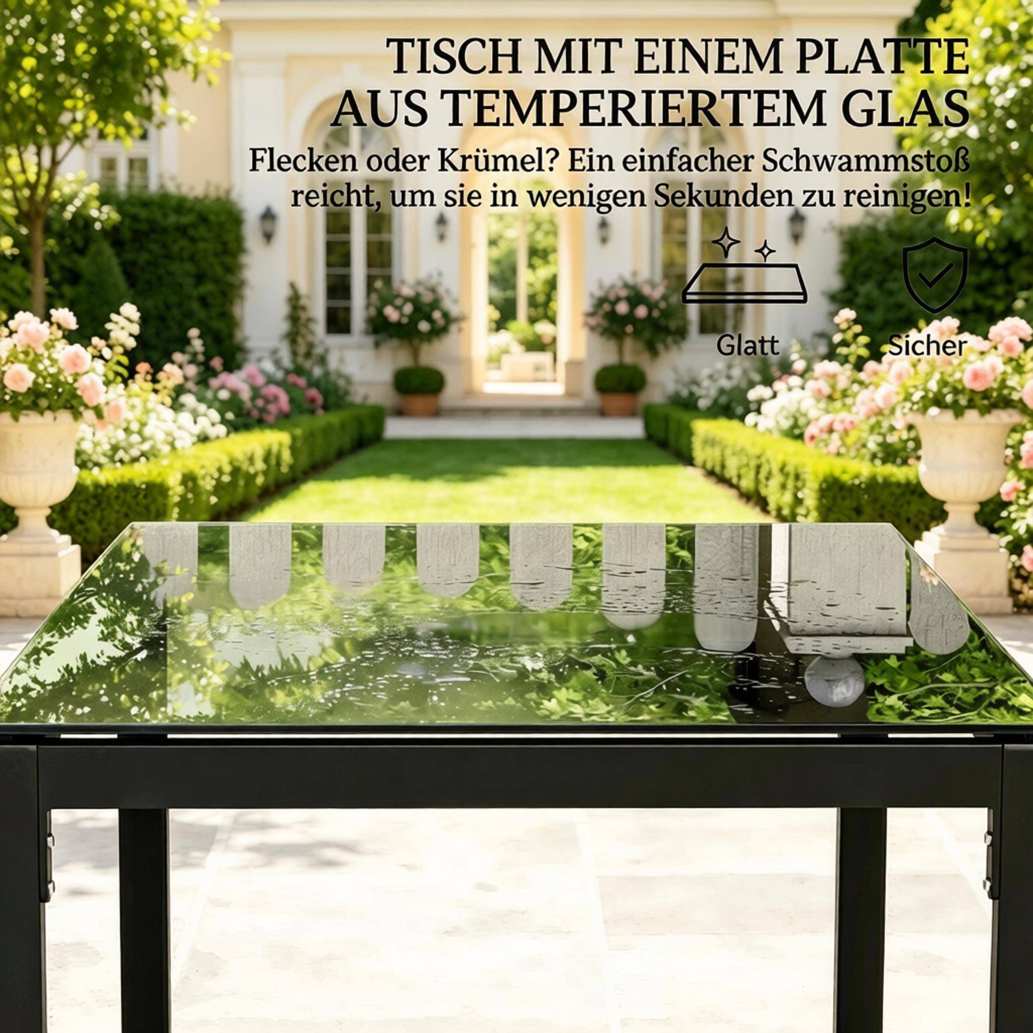 Set compact 3 pièces – cosy, résistant UV, parfait pour balcon - Image 8