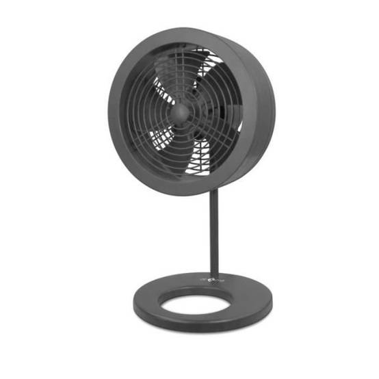 Ventilateur de table - AIR AND ME - Noas - 32 W - Ø 20 cm - Compact - Avec variateur de vitesses - Noir - Image 1