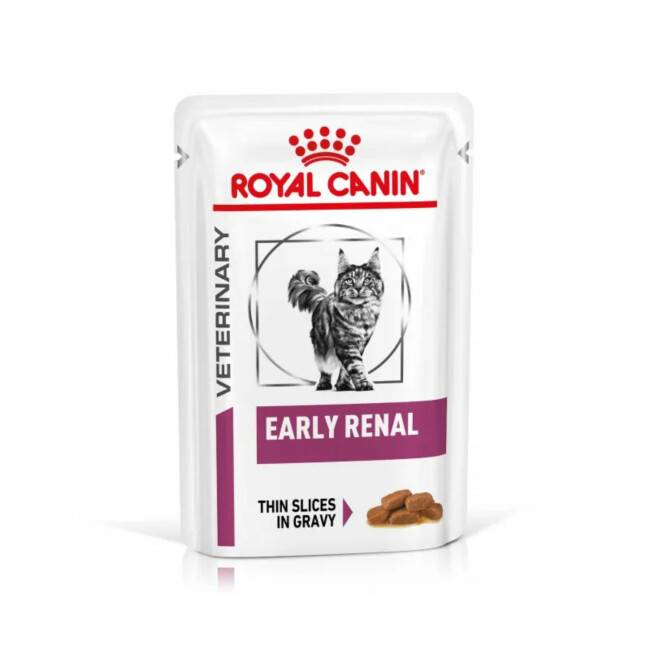 Royal Canin - Royal Canin Veterinary Early Renal Chat - Bouchées en sauce 12 x 85g