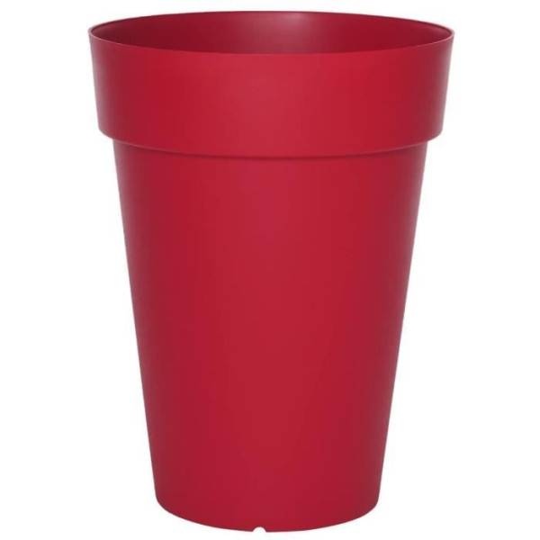 Riviera - Riviera Pot De Fleurs Soleilla - Rond - O 50 X 66 Cm - Rouge - Imagen 2