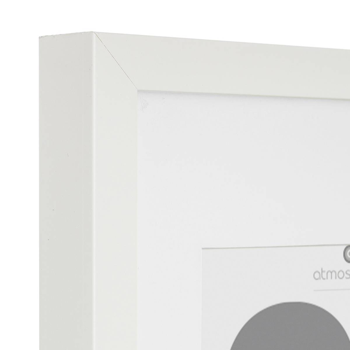 Atmosphera - Cadre photo bois "Eva" blanc 21x30cm - Atmosphera Créateur d'intérieur - Imagen 3