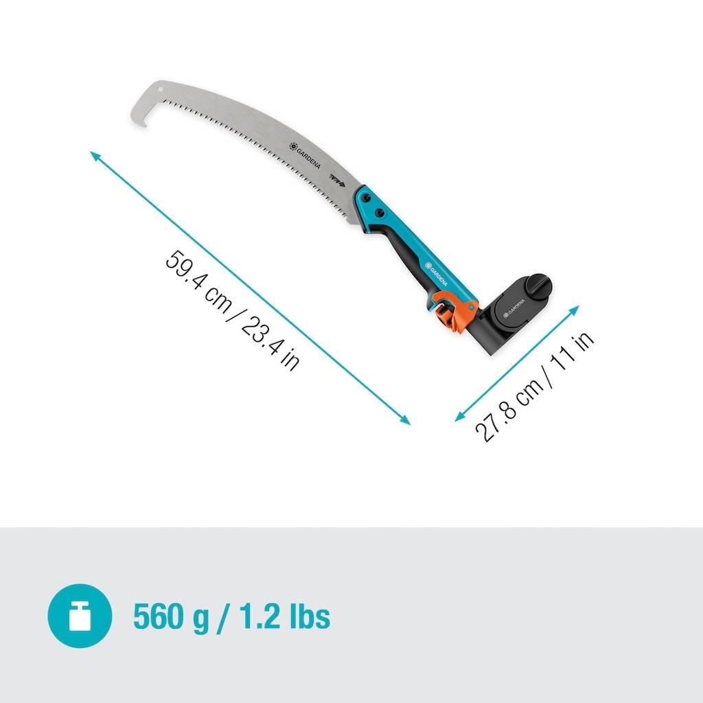 Gardena - Scie d’élagage – StarCut Pro L – Compatible échenilloir 175 à 400 cm – Denture triple affûtage - Image 3