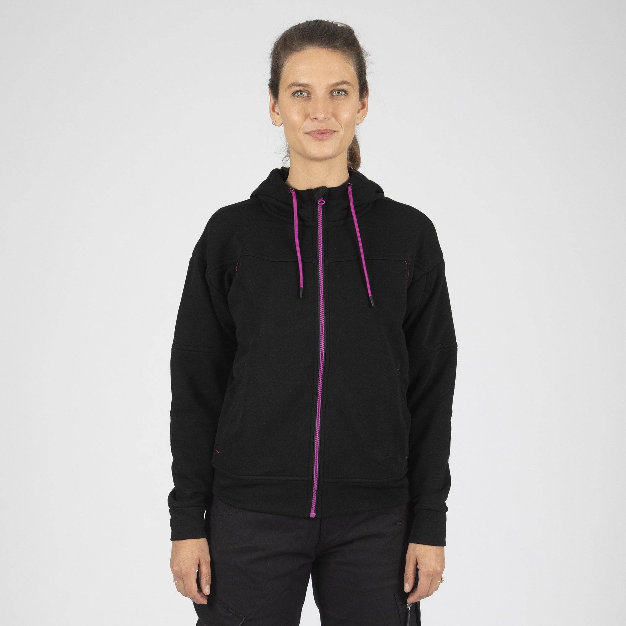 taille 3xl - uma - gilet de travail - 1271 noir , fushia - Image 1