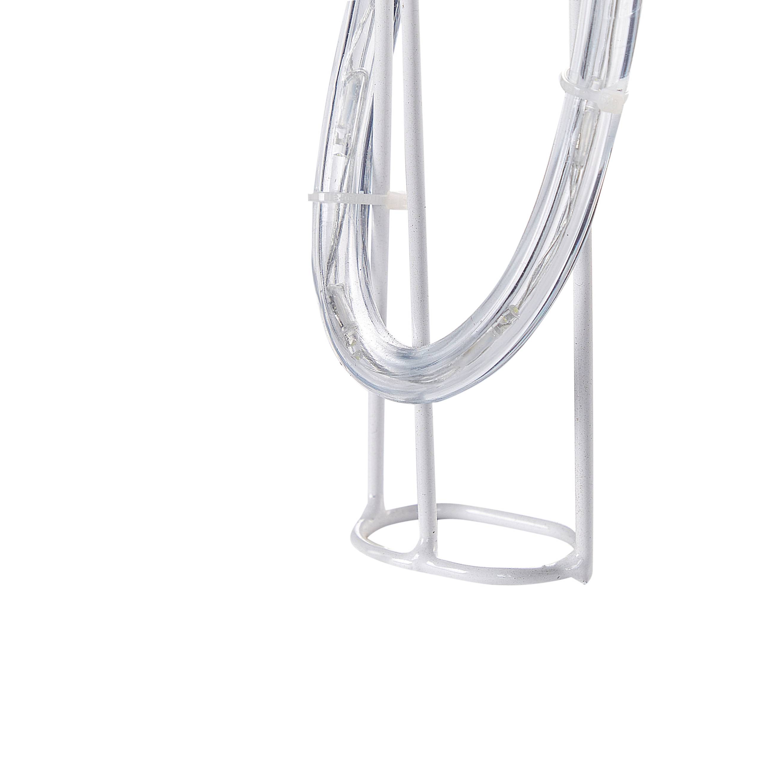 Beliani - Décoration LED Métal Blanc KRISTNES - Beliani - Imagen 7