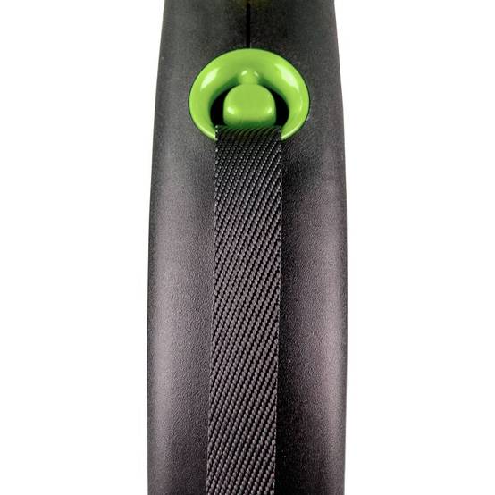 Flexi - Laisse Black Design M Tape 5m black/ green FU22T5-251-S-CG Flexi - Image 2