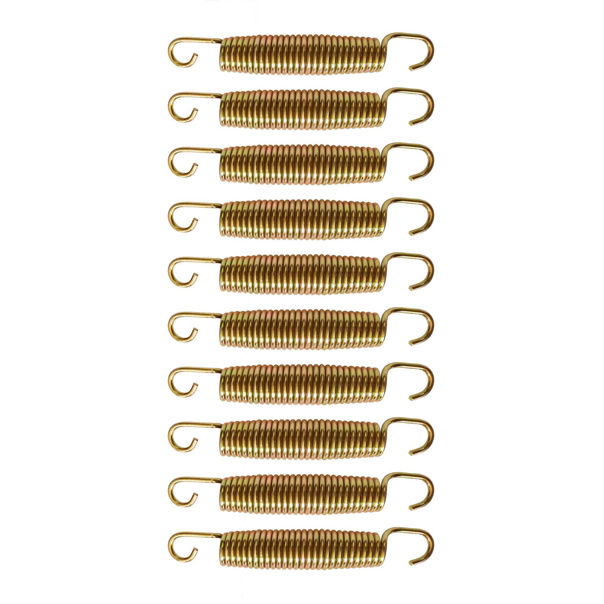 Kangui - Lot de 10 ressorts trampoline Gold 145 mm Kangui - Image 1