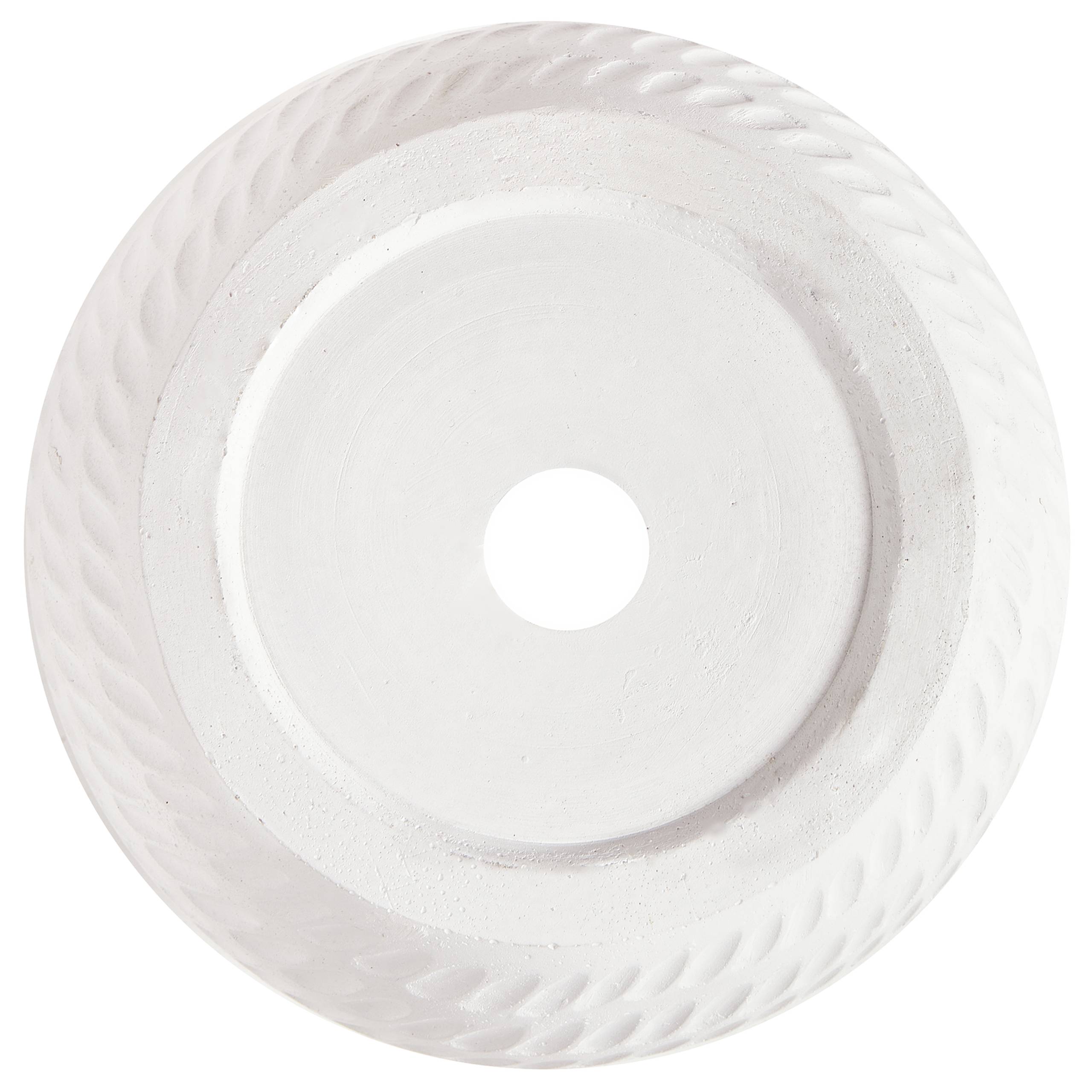 Beliani - Cache-pot d'extérieur Fibre d'argile Blanc cassé LIVADIA - Beliani - Imagen 6