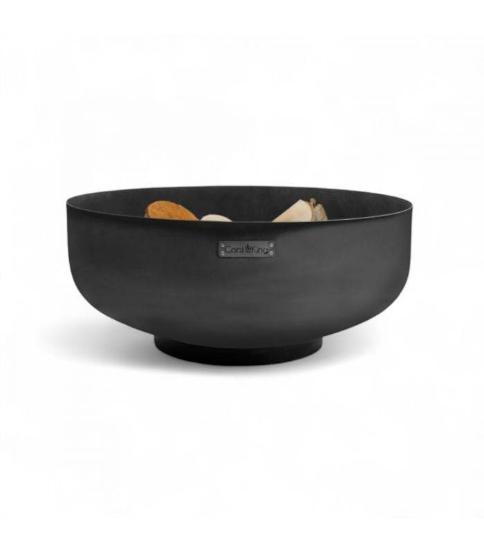 Braséro de jardin XXL PALERMO, 60cm de diamètre,  acier naturel, CookKing, 111560 - Image 1