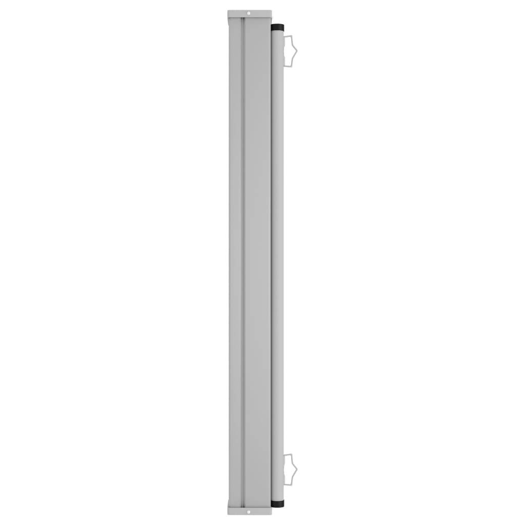 Helloshop26 - Auvent latéral rétractable de patio 140 x 600 cm gris - Imagen 2