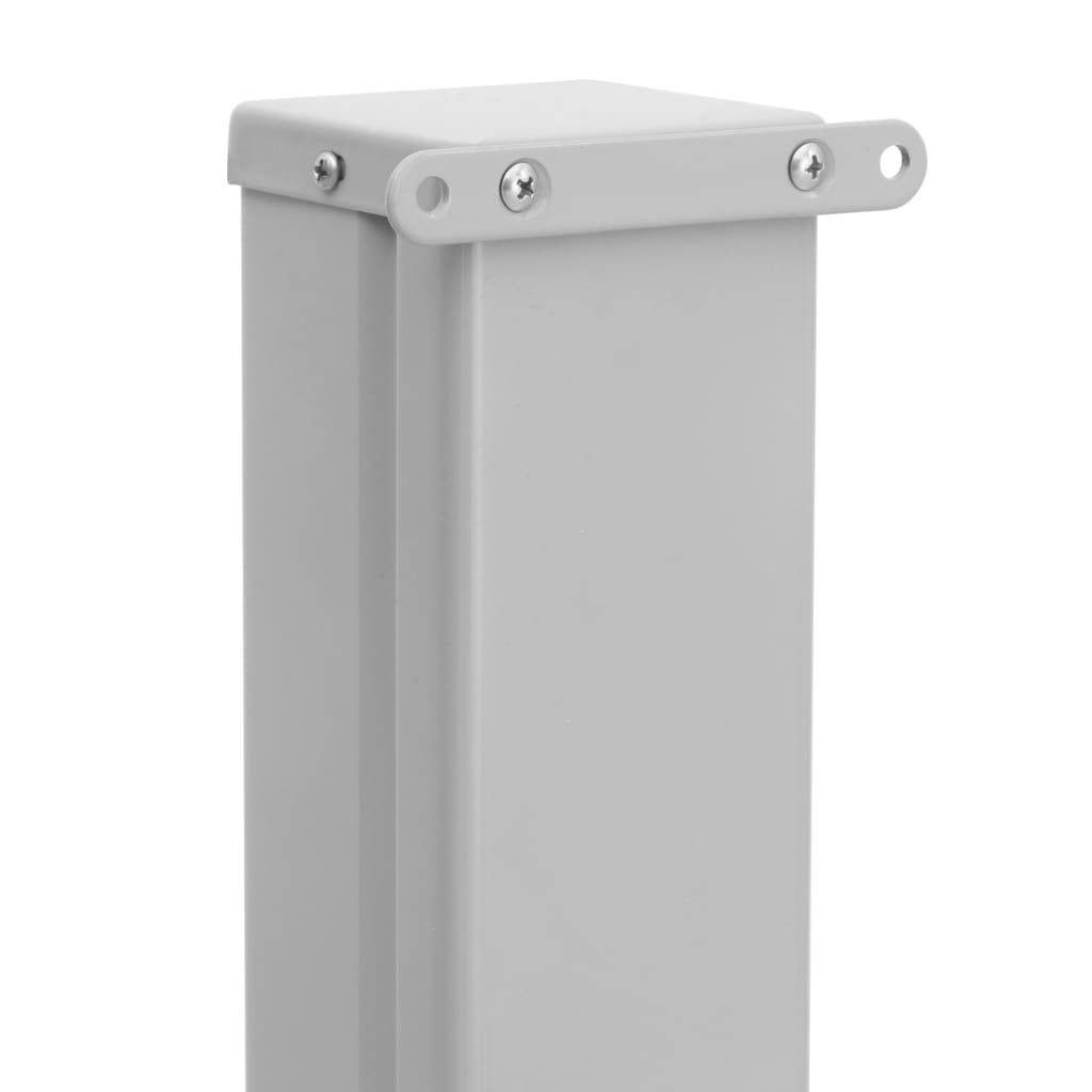 Helloshop26 - Auvent latéral rétractable de patio 140 x 600 cm gris - Imagen 4