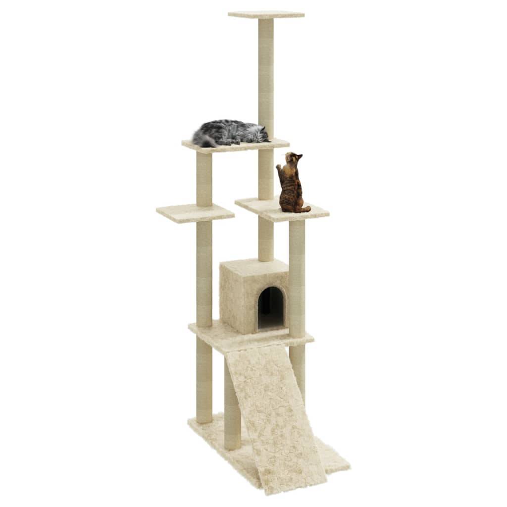 Arbre à chat  Tayfur Vert  54 X 73 X 155 cm  - P87209V - Image 3