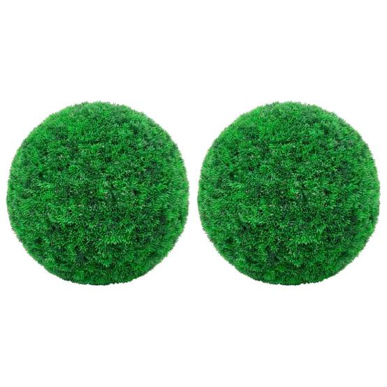 Vidaxl - Boules de buis artificielles 2 pcs 35 cm - Image 1